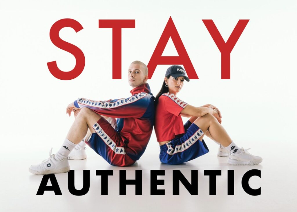 kappa stay authentic campaign cover