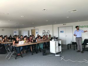 Social media training for NGOs audience